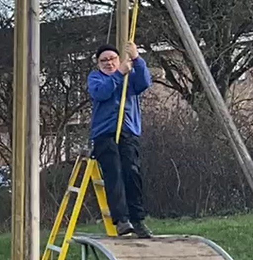 Testing new zip wire #whatmalcolmdidnext