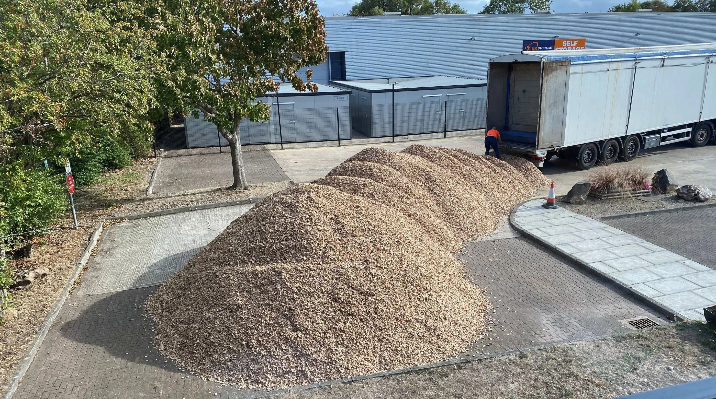 Woodchip delivery 2025 #whatwspcdidnext